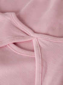 NAME IT Rib T-shirt Jalgos Cameo Pink